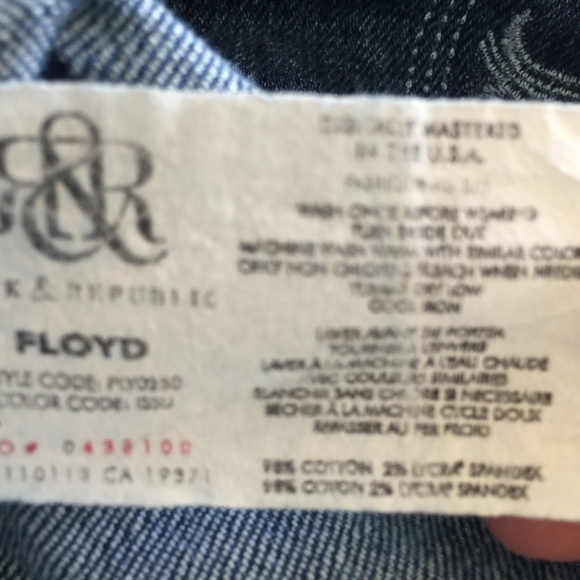 MENS ROCK & REPUBLIC JEANS - 32 WAIST X 30 LONG - Picture 11 of 11